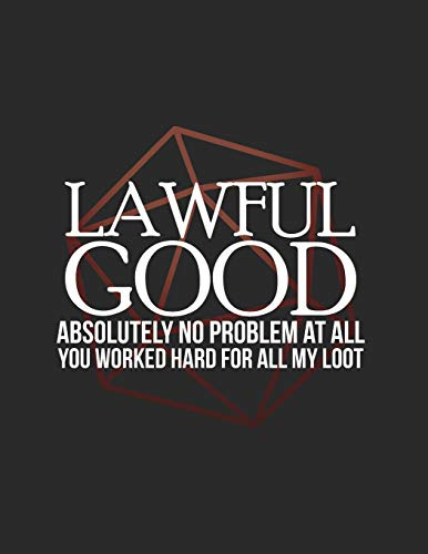 Lawful Good: Rpg Alignment Themed Mapping And Notes Note (en