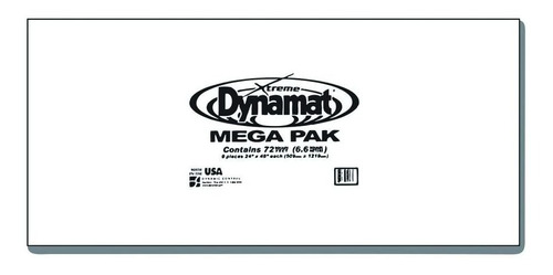 Dynamat 10465 Mega Paq 9 Hojas De 24 X 48 Pulgadas