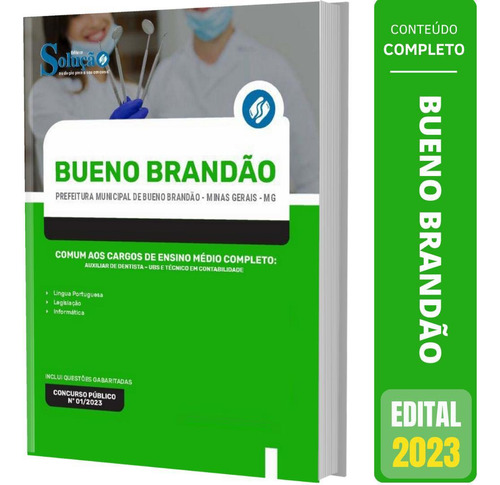 Apostila Bueno Brandão Mg 2023 Cargos Ensino Médio Completo