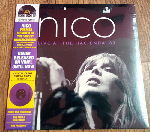 Nico (velvet Undrground) Vinilo Live Ed.limitada Color Purpu