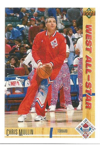 Barajita Chris Mullin All Star Upper Deck 1991-92 #60 