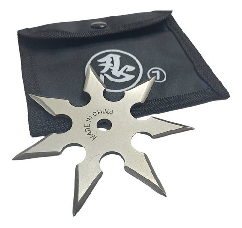 Estrella Ninja Shuriken 7 Puntas Con Estuche Zona Obelisco