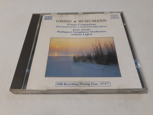 Piano Concertos, Grieg, Schumann - Cd 1991 Singapur 10/10