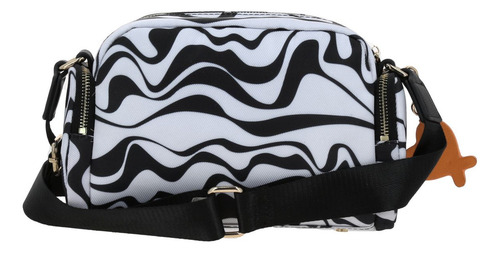 Bolsa Crossbody Gorett Sol Gs25085-c Color Negro Correa De Hombro Negro