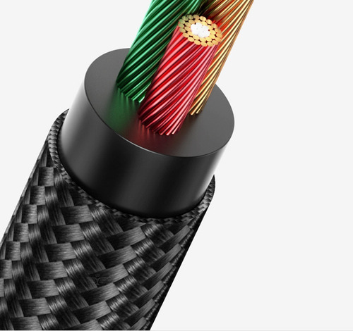 Cable Rca 2en1 Cable De Audio Coneccion 3.5mm 3 Metros