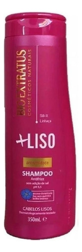 Kit C/ 4 Bio Extratus Shampoo +liso 350ml