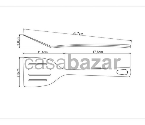 Imagen 4 de 7 de Sarten Teflon Antiadherente 26cm Tramontina Original Espatul