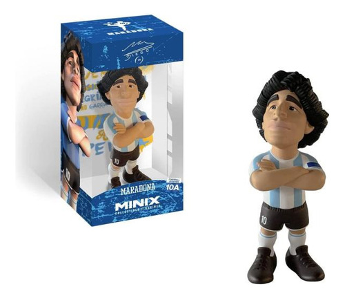 Figura Coleccionable Minix Futbol 10a - Maradona - Dgl Games