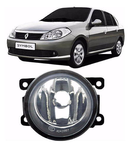 Farol Milha Neblina Symbol Renault 2010 2011 Novo