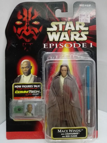 Hasbro - Star Wars Mace Windu Episode 1 De 1998 China (Usado)