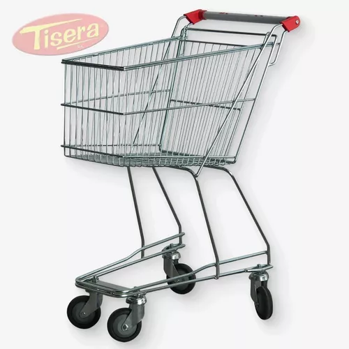 Carro Carrito Supermercado Tisera Compras 80 Litros Car02