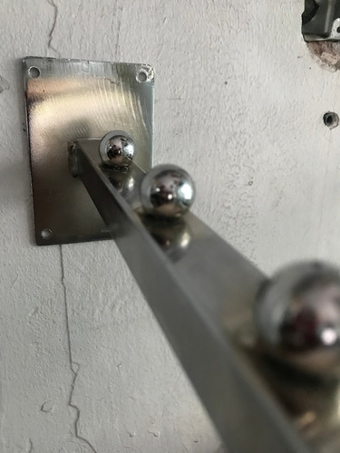 Imagen 4 de 4 de 5 Cascada Cromada Para Pared Gancho Blister De 38cm 5pza