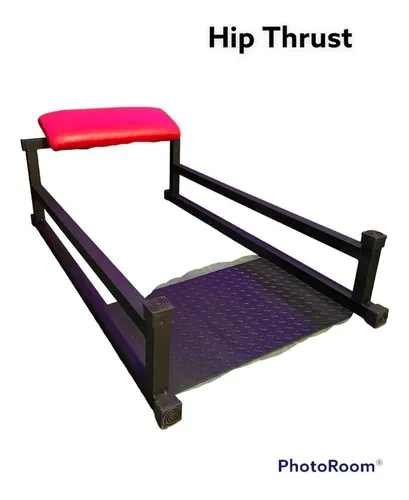 comprar Banco Hip Thrust, Gluteo, Levantamiento De Pelvis Gym Rojo