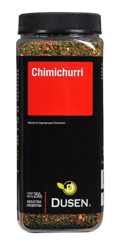 Chimichurri Dusen Especia Con Certificación Kosher 250gr Dw