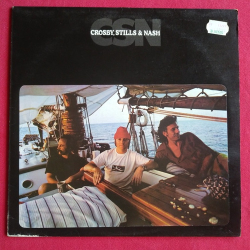 Crosby Stills & Nash Lp 1977 1ra Ed Usa Impecable, Emerson 