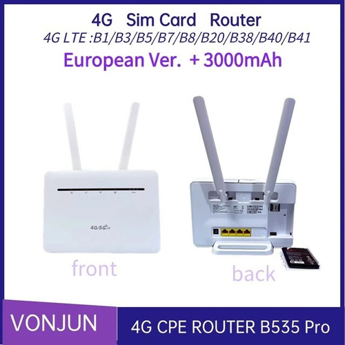 Router Entel B310 Huawei 4g Lte Movilnet Bnc Wifi Lan Rj45