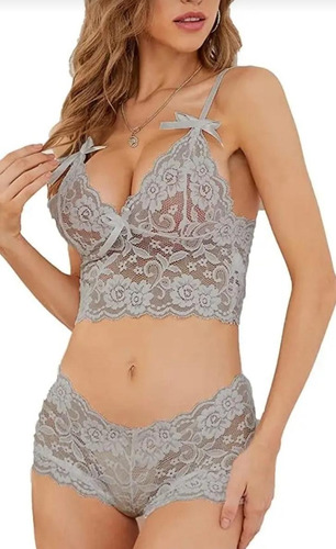 Imagen 7 de 9 de Babydoll Para Dama De Encaje | Lencería Fina