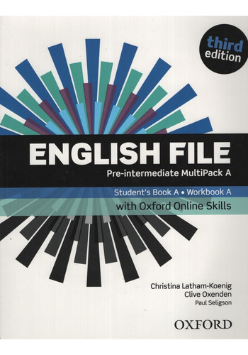 *english File Pre-intermediate (3rd.edition) Multipack A + 