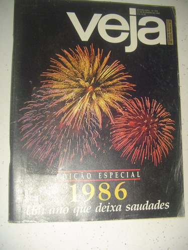 Revista Veja 956 Fernanda Torres Cartaxo Retrospectiva 1986