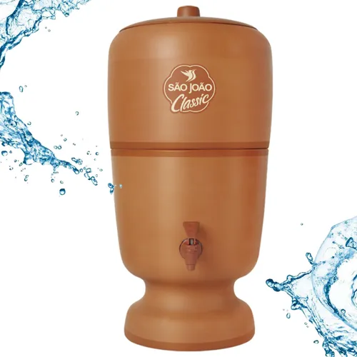 Filtro De Barro São João Classic 6 Litros Stéfani Cor Marrom
