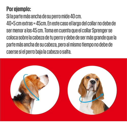 Imagen 4 de 5 de Collar De Castigo Perro Alemán Sprenger 55 Cm X 3.0 Mm