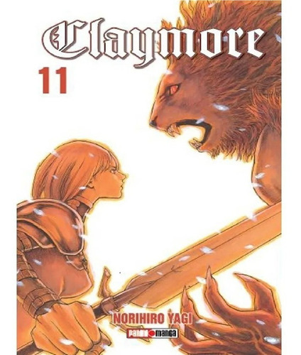 Claymore: Claymore, De Norihiro Yagi. Serie Claymore, Vol. 11. Editorial Panini, Tapa Blanda En Español, 2022