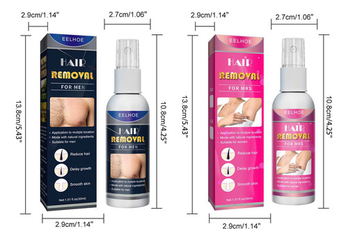 - Spray Depilatorio N Para Mujer, Fácil Depilación Para