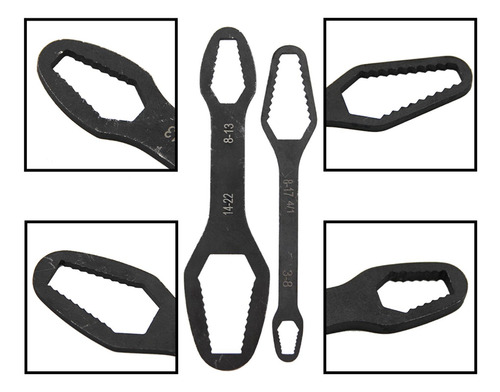Llave Multifuncional, Cabeza Doble, Herramienta De 145 Mm