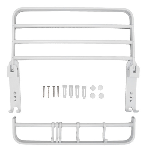 Soporte Para Toallas Rack Space, Colgador De Pared De Alumin