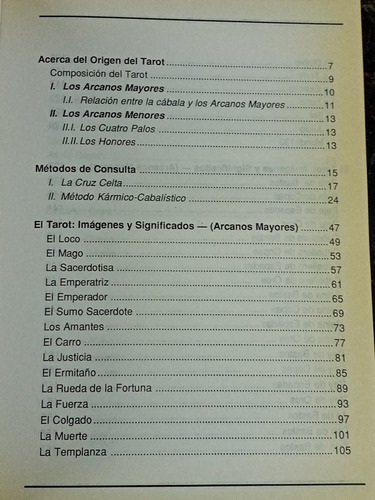 Imagen 3 de 7 de Metodo Karmico Cabalistico Para La Consulta Del Tarot *
