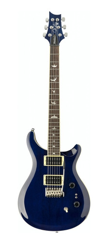 Guitarra Eléctrica Se Standard 24 Translucent Blue Funda
