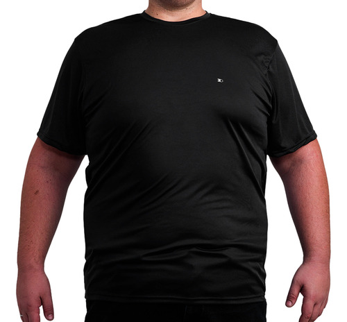 Camiseta Curta Masculina Academia Dry-fit Plus Size Esporte