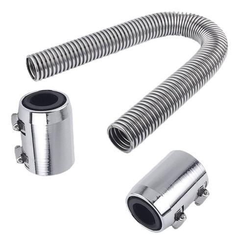 Kit De Mangueras Flexibles De 24 Pulgadas Con 2 Tapas De 60