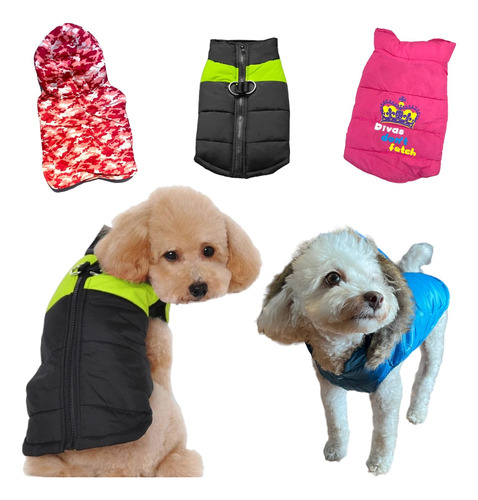 Ropa Capa Chaleco Abrigo Impermeable Para Perro Mascota