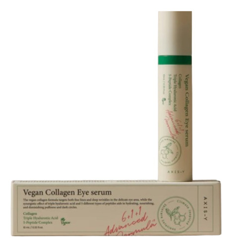 Axis-y Vegan Collagen Eye Serum 10ml - K Beauty Momento De Aplicación Día/noche Tipo De Piel Todo Tipo De Piel