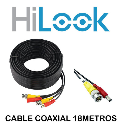 Kit Circuito Cerrado Hikvision Hilook Dvr 8 Canales 4 Camaras 1080p 2mp Full Hd Colorvu Video A Color 24/7 Thc-b129-p color Blanco Cable Coaxial 18mts Disco Duro 1tb