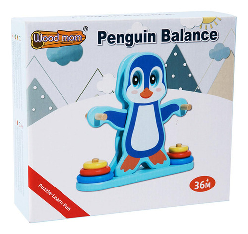 Penguin Balance-juguetes Para Contar Matemáticas, Juguete