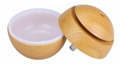 Humidificador Simil Madera Aromatizador De Aire Difusor
