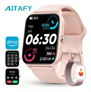 Smartwatch 1.8'' Reloj Inteligente Bluetooth Llamada Alexa