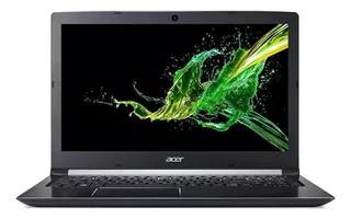 Laptop Acer Aspire 5 A515-51-58DG negra 15.6", Intel Core i5 7200U 4GB de RAM 1TB HDD, Intel HD Graphics 620 1366x768px Windows 10 Pro