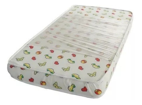 Colchon Bebe Arcoiris 60 X100 X12cm Babymovil