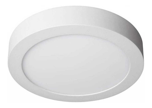 Plafón Redondo Blanco Vidrio Satinado 30cm R7s Adria Candil