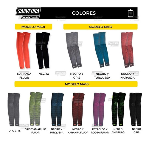 Protector De Antebrazo Voley Sox® Mangas Compresion Graduada