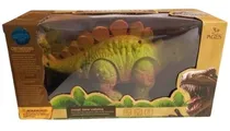Comprar Juguete Dinosaurio Luz Sonido Camina Dinosaurio Dn02 Personaje Stegosauro