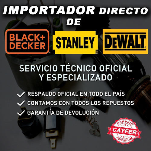 Campo Estator Repuesto Taladro Dewalt Mod Dw245 Dw505