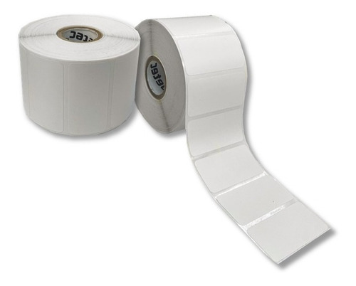 Imagen 7 de 10 de Etiqueta Plastificada Termica 2x1 (51x25 Mm) Rollo C/1000