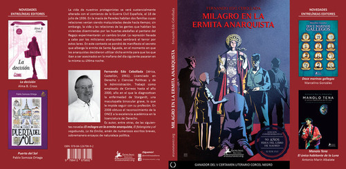 Milagro En La Ermita Anarquista, De Edo Cebollada, Fernando. Editorial Entrelineas Editores, Tapa Blanda En Español