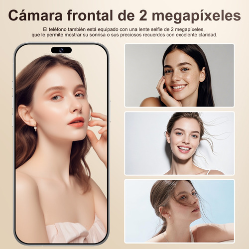 Teléfonos Inteligentes Android Baratos C16 Pro Max 6.58 En Ram2gb Y Rom16gb