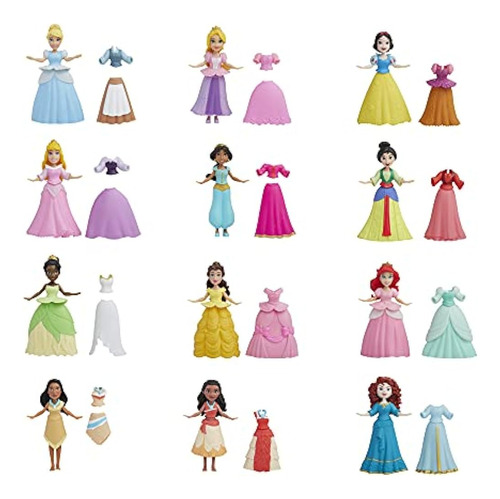 Colección Royal Ball De Disney Princess Secret Styles, 12 Mu