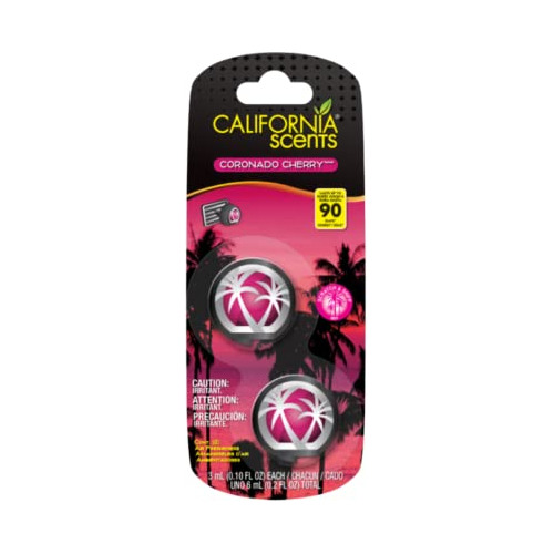 Ambientador De Coche California Scent Vent Clip, Aromas...